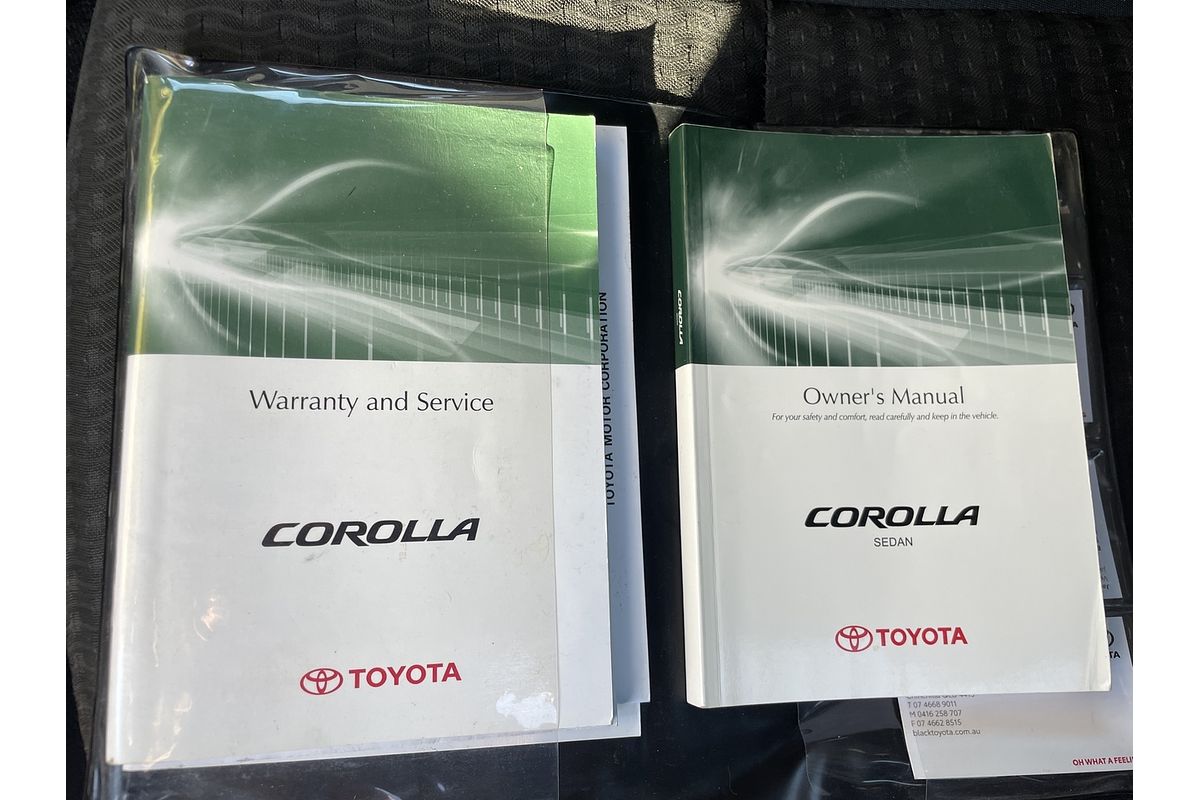 2011 Toyota Corolla Ascent Sport ZRE152R