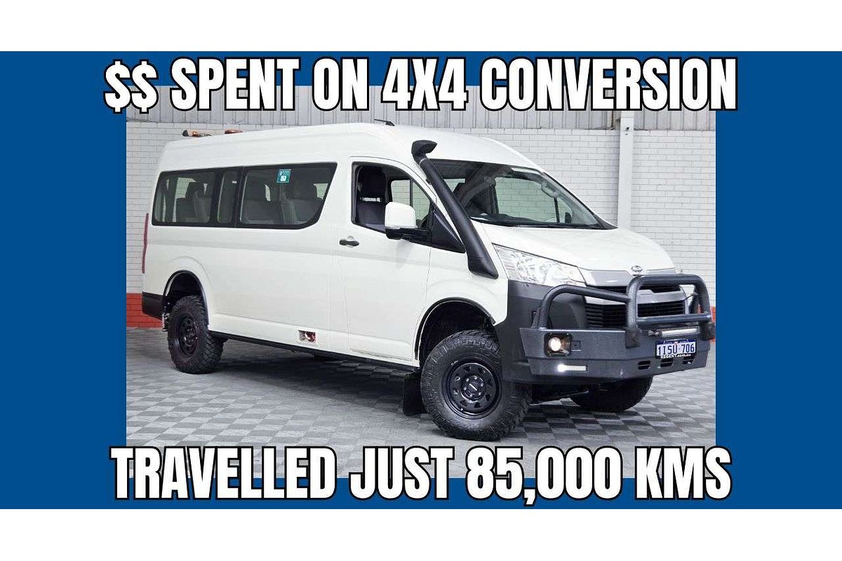 2021 Toyota Hiace Commuter GDH322R ELWB High Roof