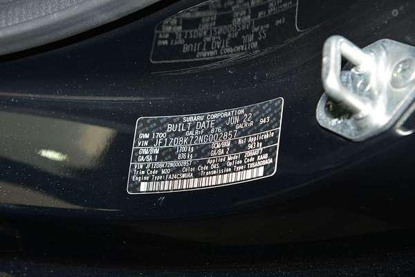 2022 Subaru BRZ S ZD8