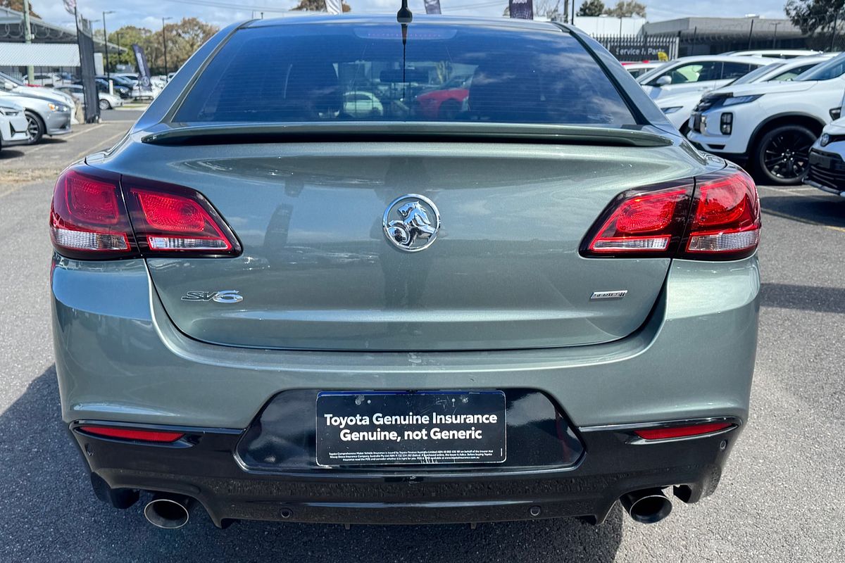 2016 Holden Commodore SV6 Black VF Series II