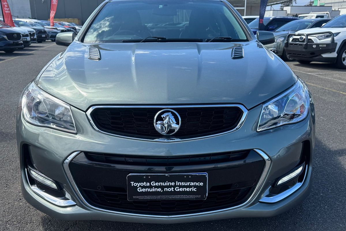 2016 Holden Commodore SV6 Black VF Series II