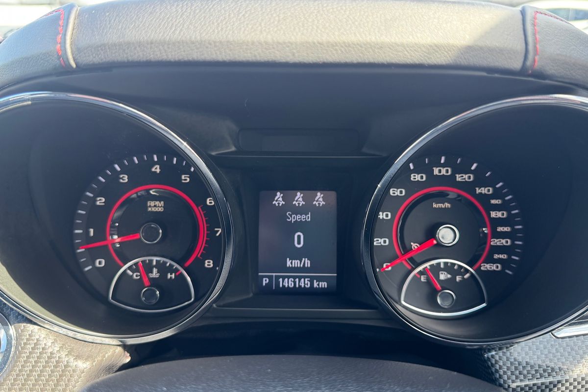 2016 Holden Commodore SV6 Black VF Series II