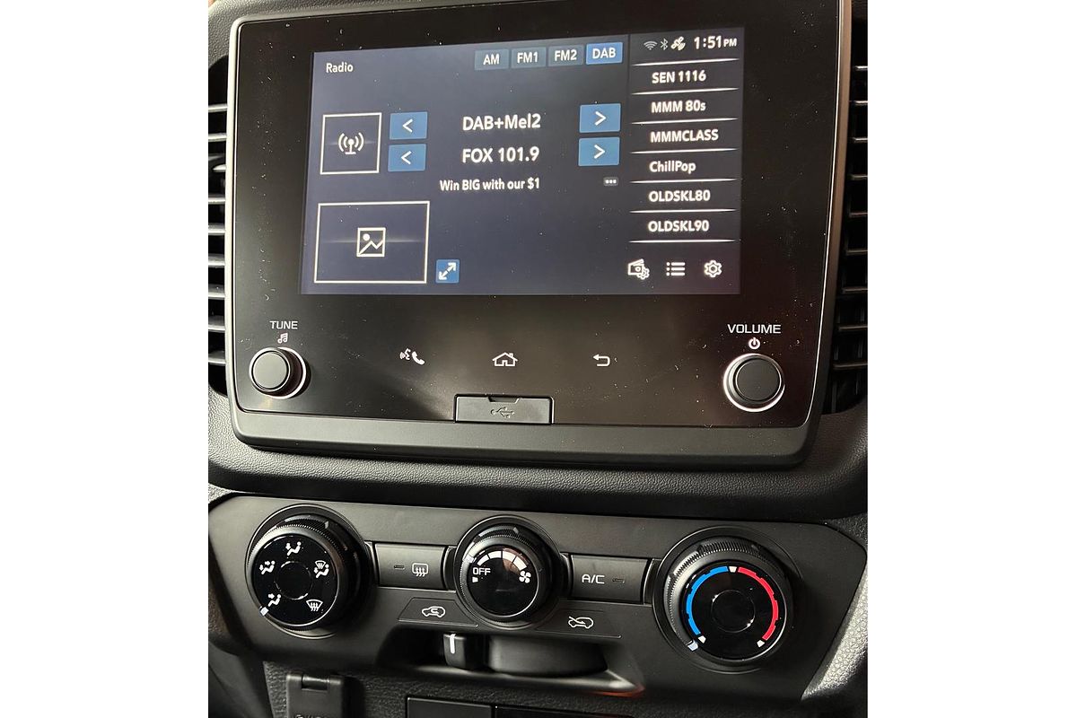 2025 Isuzu D-MAX SX High Ride Rear Wheel Drive