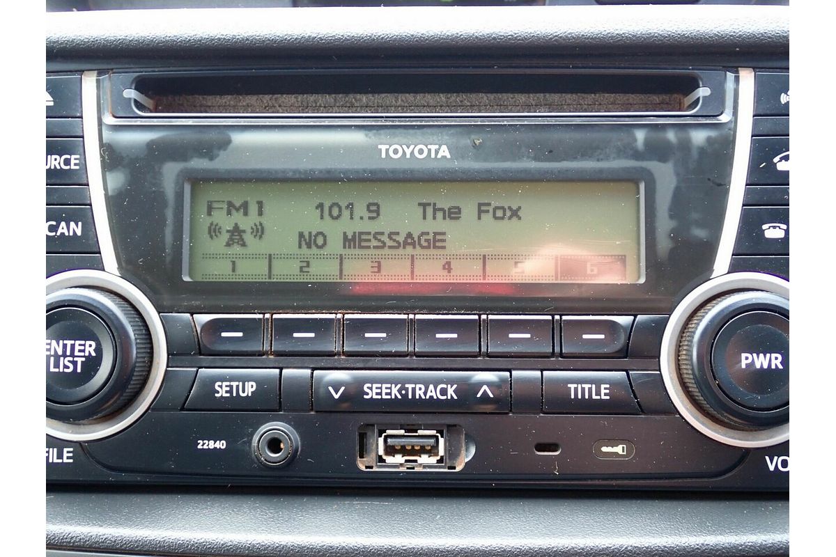 2012 Toyota Hilux SR KUN26R 4X4