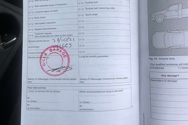 2014 Volkswagen Amarok TDI420 Highline 2H 4X4