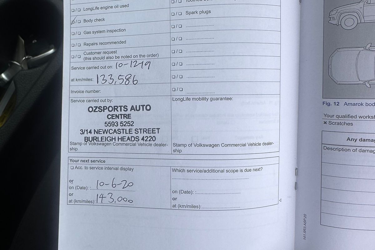 2014 Volkswagen Amarok TDI420 Highline 2H 4X4