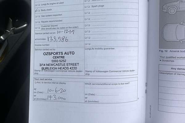 2014 Volkswagen Amarok TDI420 Highline 2H 4X4