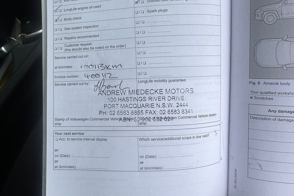 2014 Volkswagen Amarok TDI420 Highline 2H 4X4