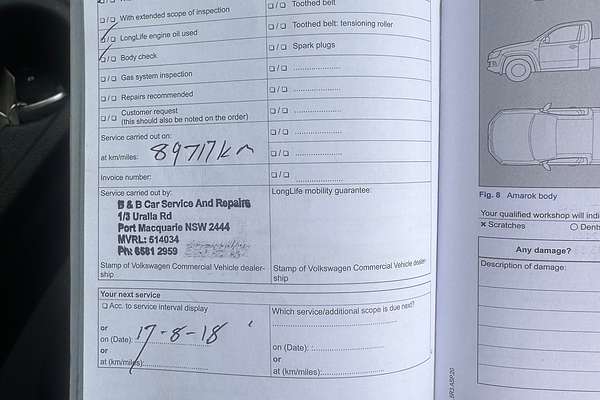 2014 Volkswagen Amarok TDI420 Highline 2H 4X4