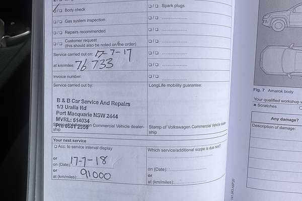 2014 Volkswagen Amarok TDI420 Highline 2H 4X4