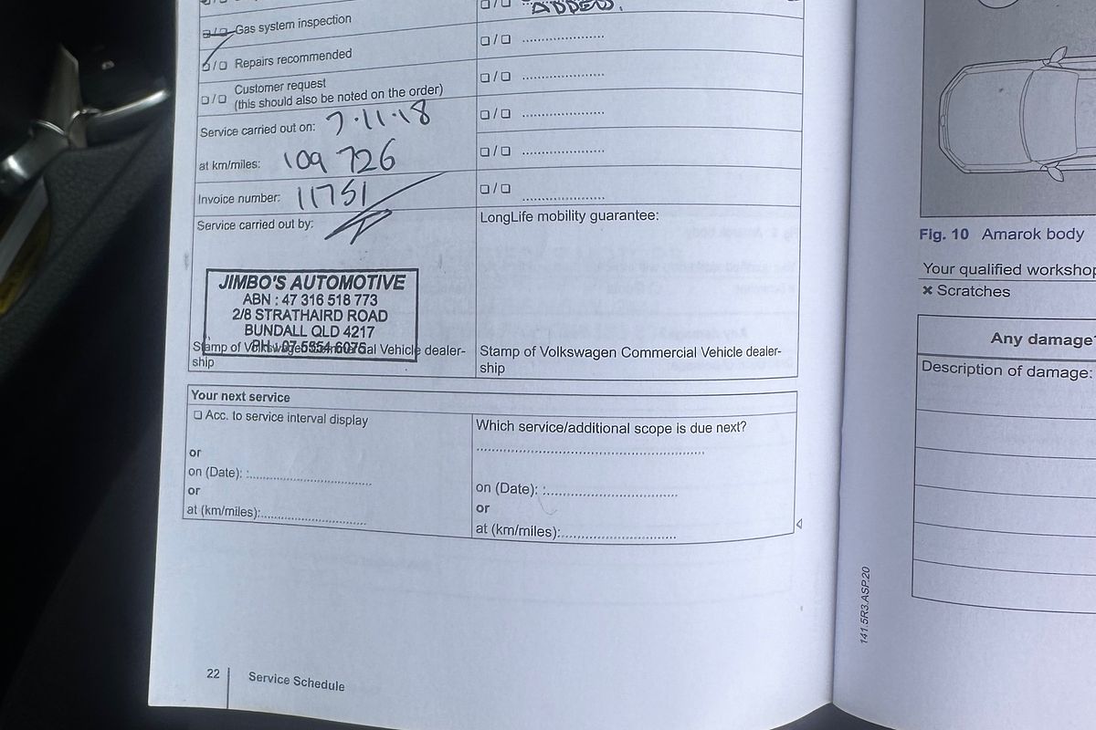 2014 Volkswagen Amarok TDI420 Highline 2H 4X4