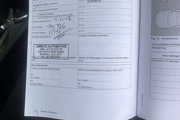 2014 Volkswagen Amarok TDI420 Highline 2H 4X4