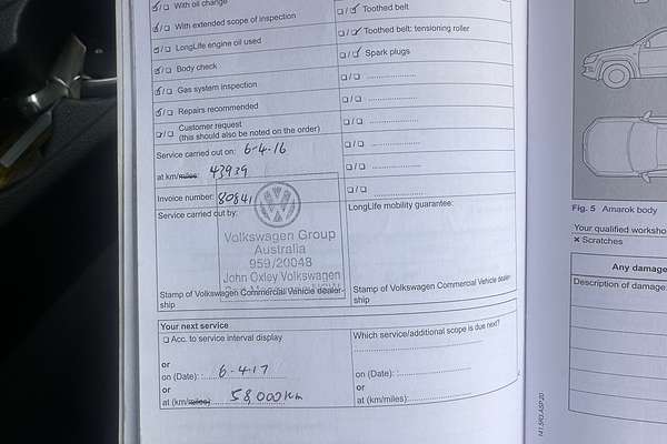 2014 Volkswagen Amarok TDI420 Highline 2H 4X4
