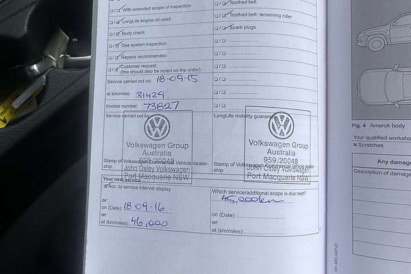 2014 Volkswagen Amarok TDI420 Highline 2H 4X4