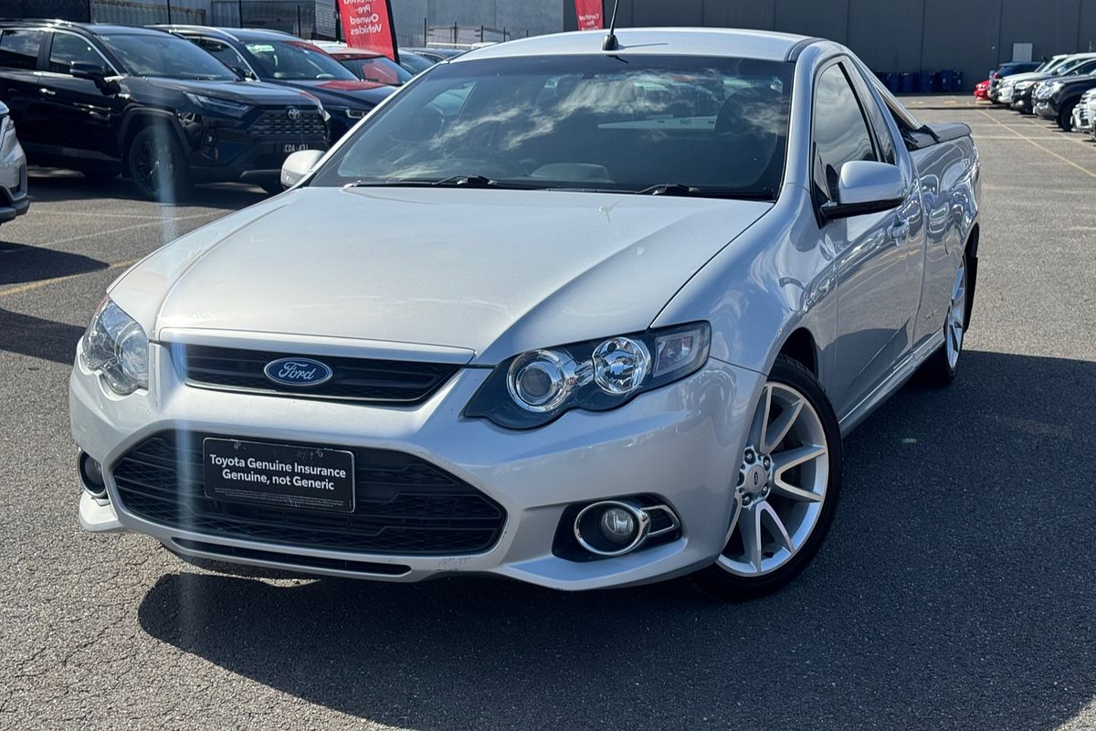 2013 Ford Falcon Ute XR6 Turbo FG MkII Rear Wheel Drive