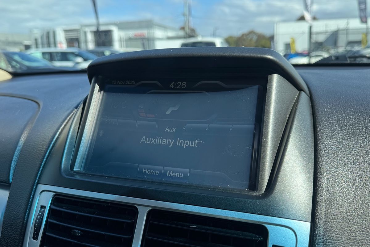 2013 Ford Falcon Ute XR6 Turbo FG MkII Rear Wheel Drive