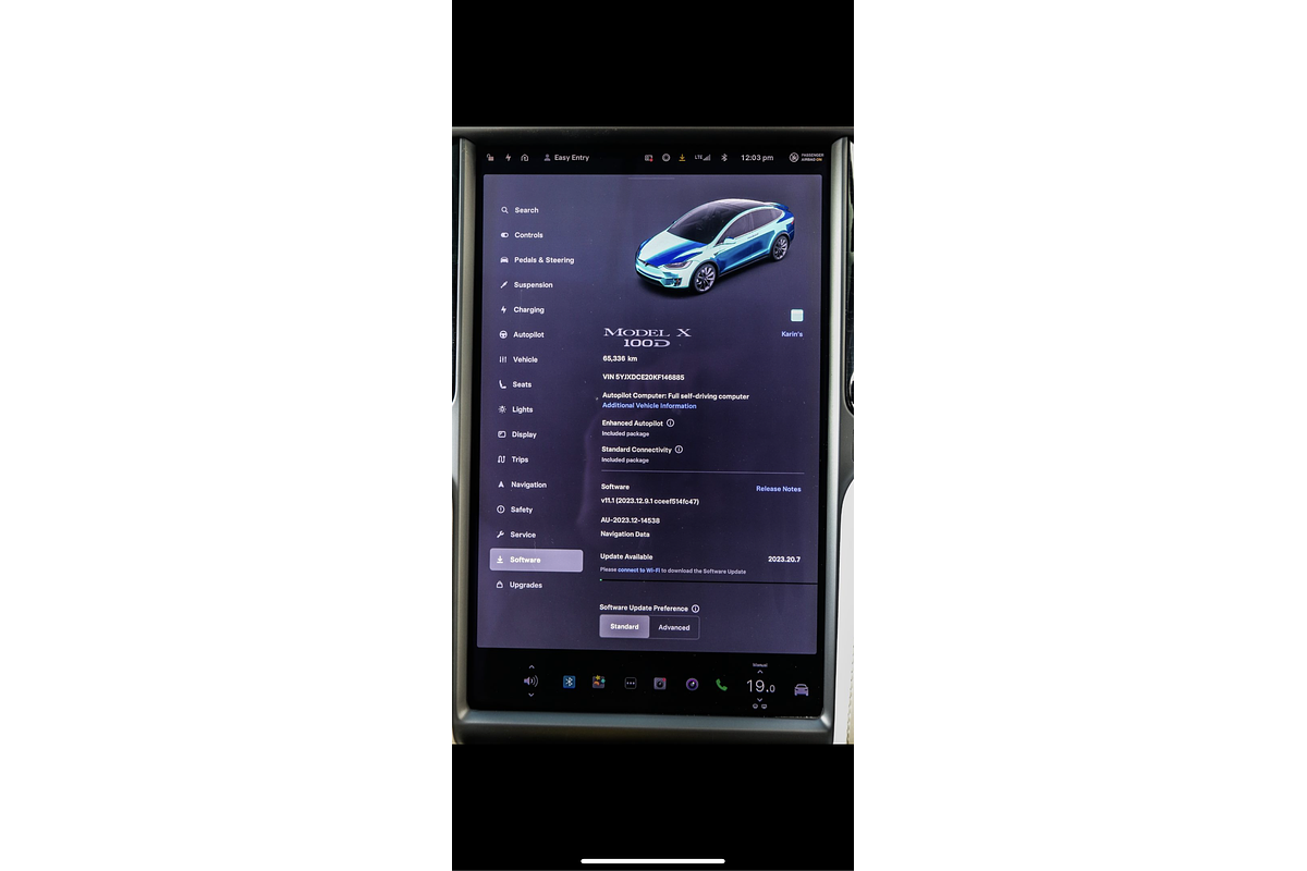 2019 Tesla Model X 100D EV/4WD/