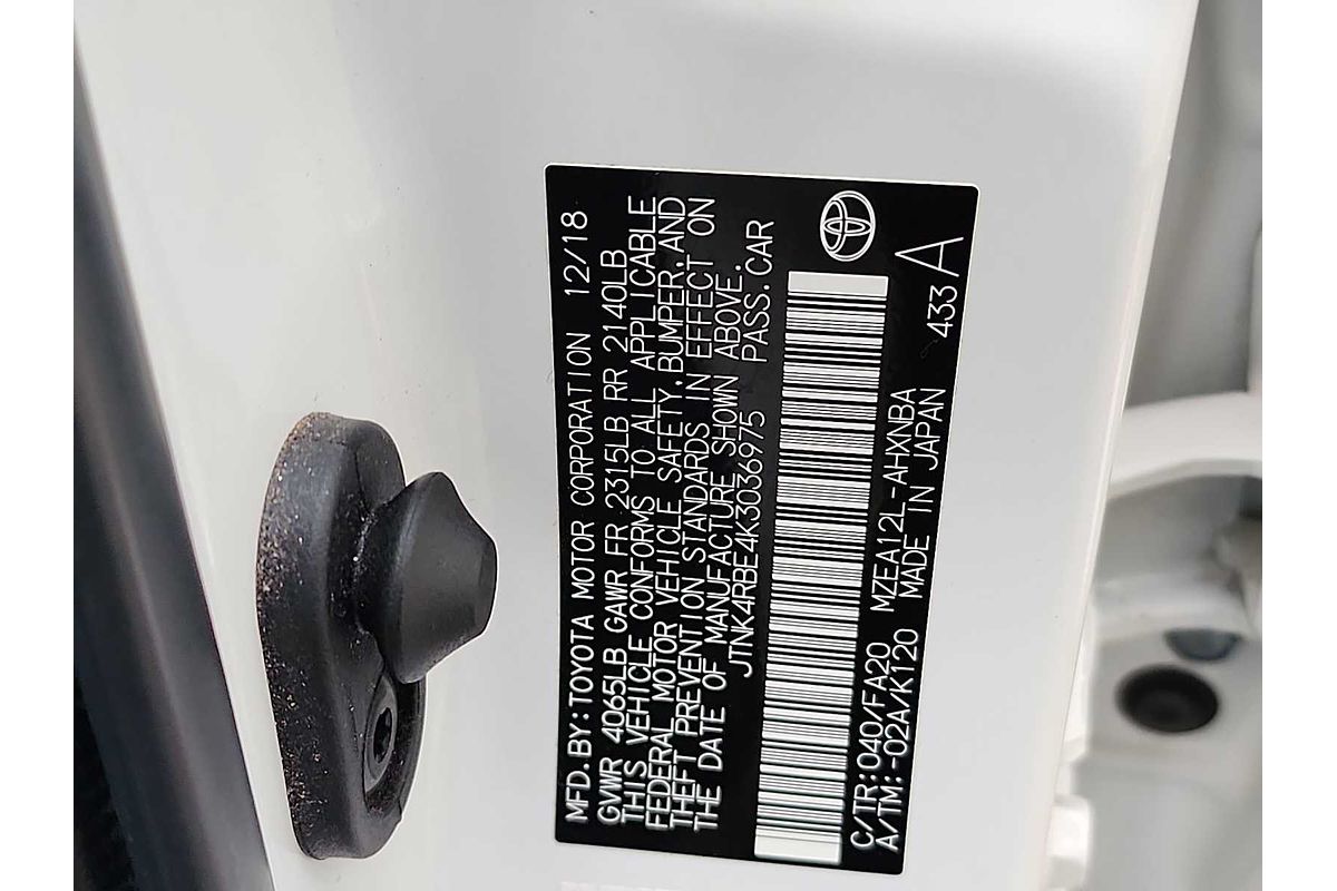 2019 Toyota Corolla SE