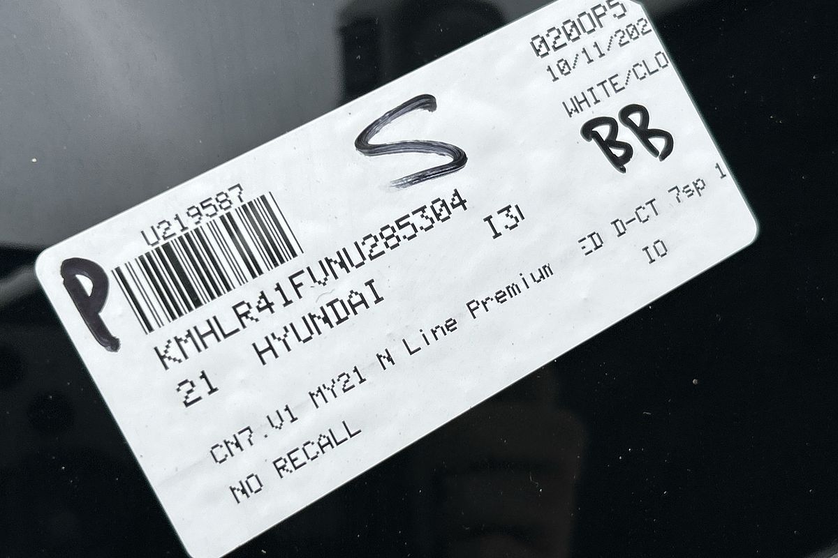 2021 Hyundai i30 N Line Premium CN7.V1