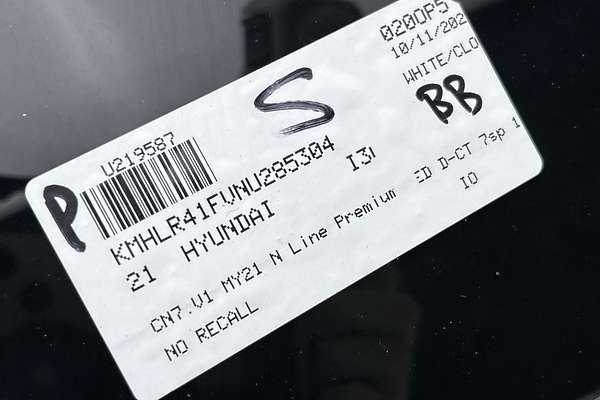 2021 Hyundai i30 N Line Premium CN7.V1