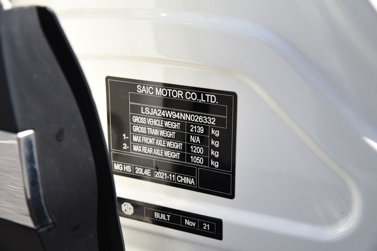 2021 MG HS Excite X SAS23