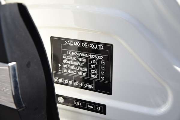 2021 MG HS Excite X SAS23