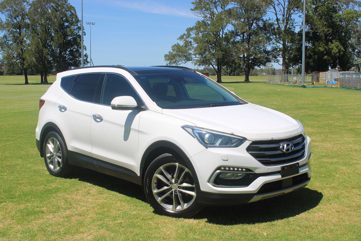 2015 HYUNDAI SANTA FE HIGHLANDER CRDi (4x4) 6 SP AUTOMATIC 4D WAGON DT4 DIESEL