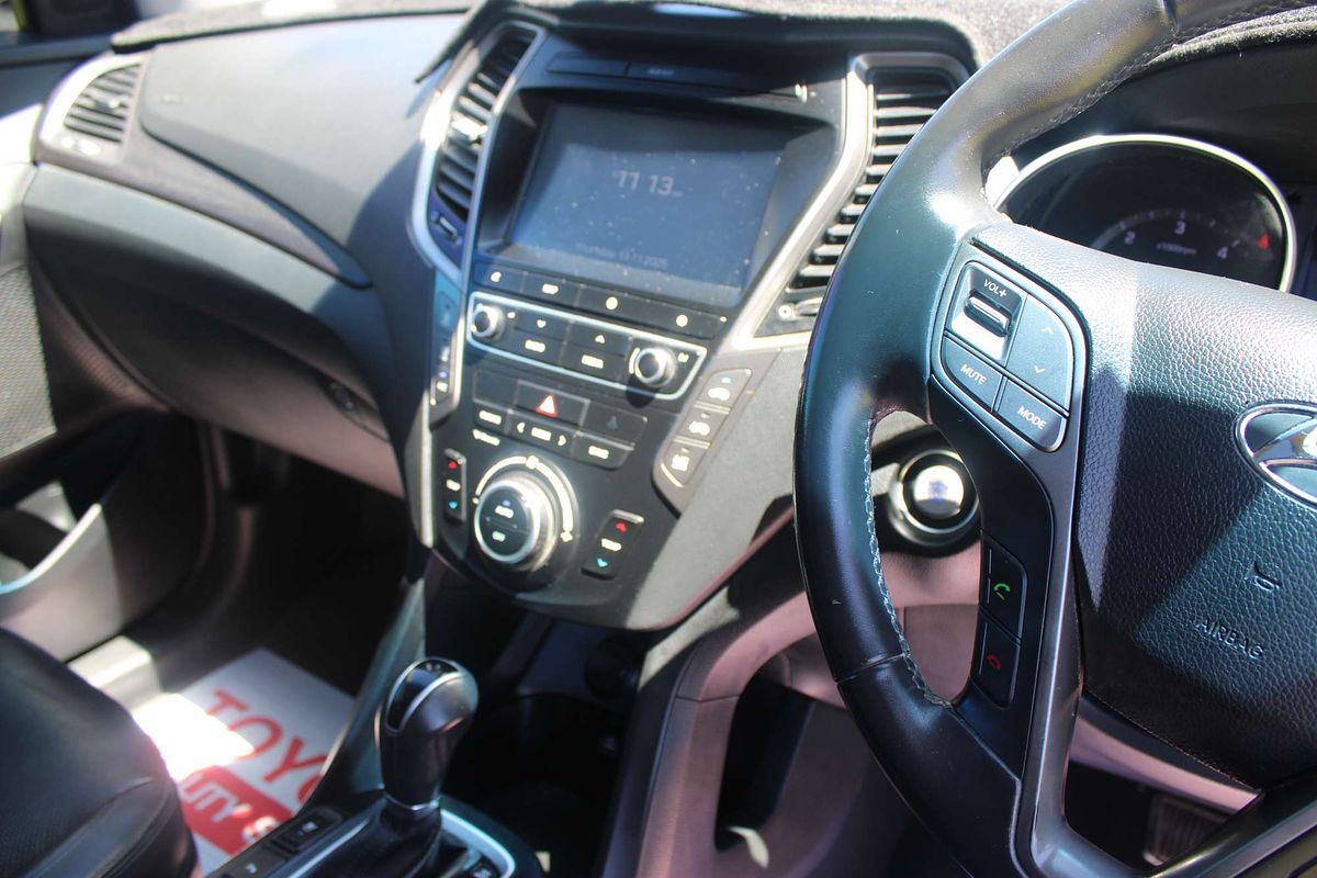 2015 HYUNDAI SANTA FE HIGHLANDER CRDi (4x4) 6 SP AUTOMATIC 4D WAGON DT4 DIESEL