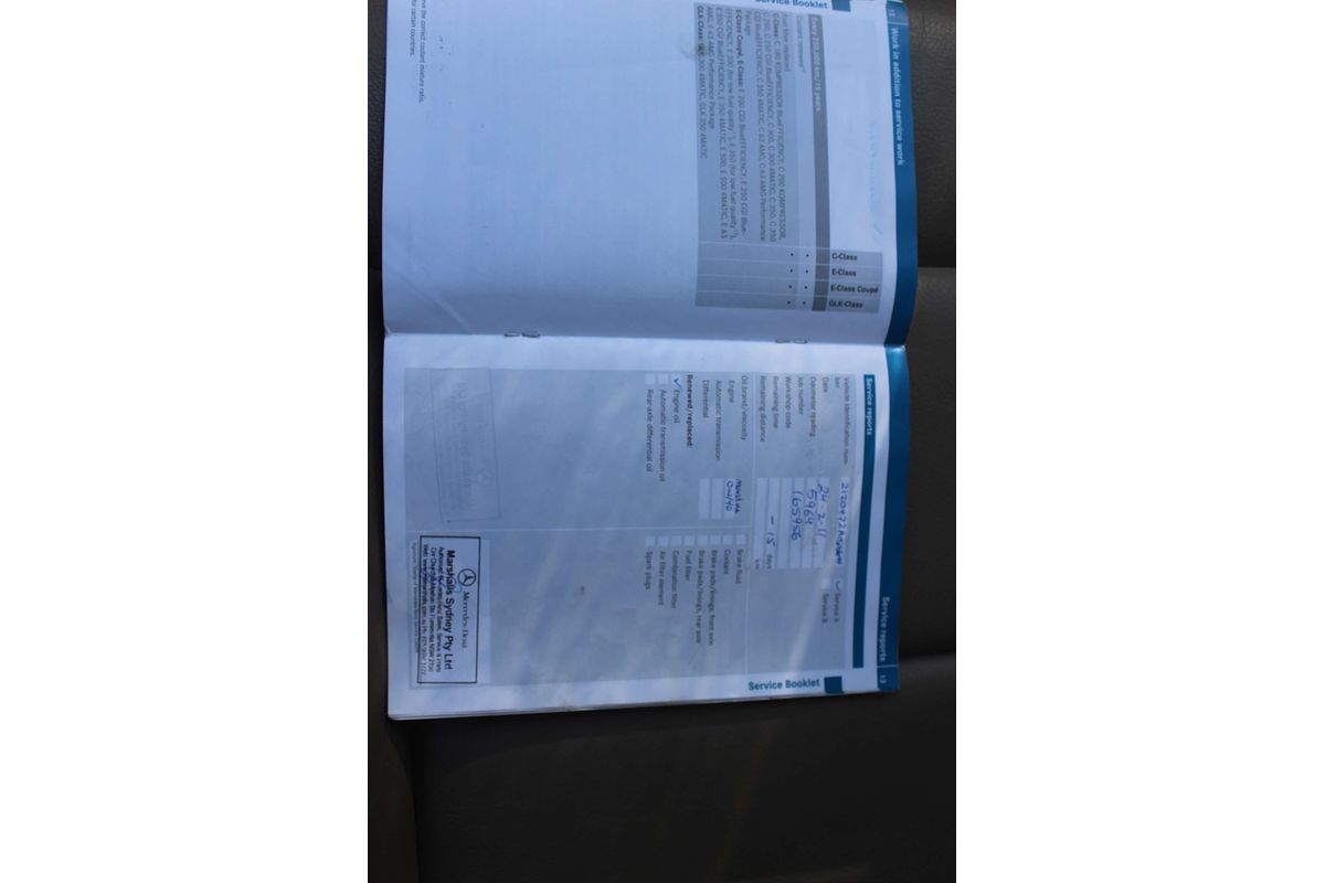 2009 MERCEDES-BENZ E250 CGI AVANTGARDE 5 SP AUTOMATIC 4D SEDAN T4