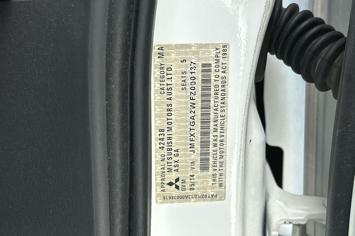 2014 Mitsubishi ASX XLS XB