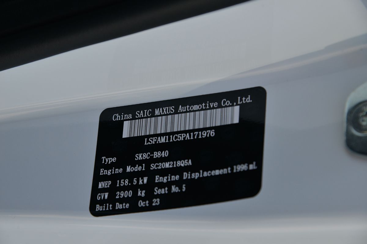 2023 LDV T60 Max LUXE SK8C 4X4