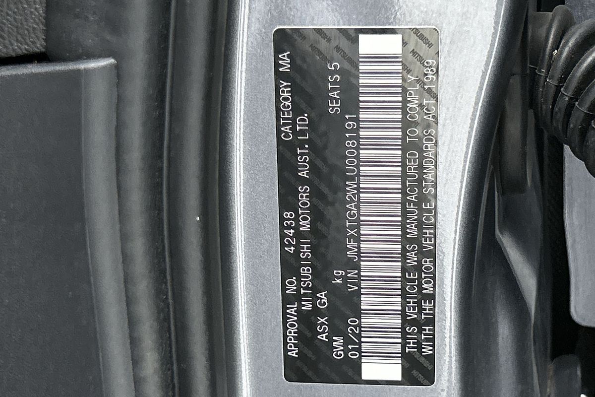 2020 Mitsubishi ASX ES ADAS XD