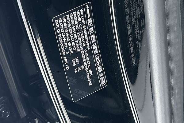 2021 GWM Jolion Ultra A01