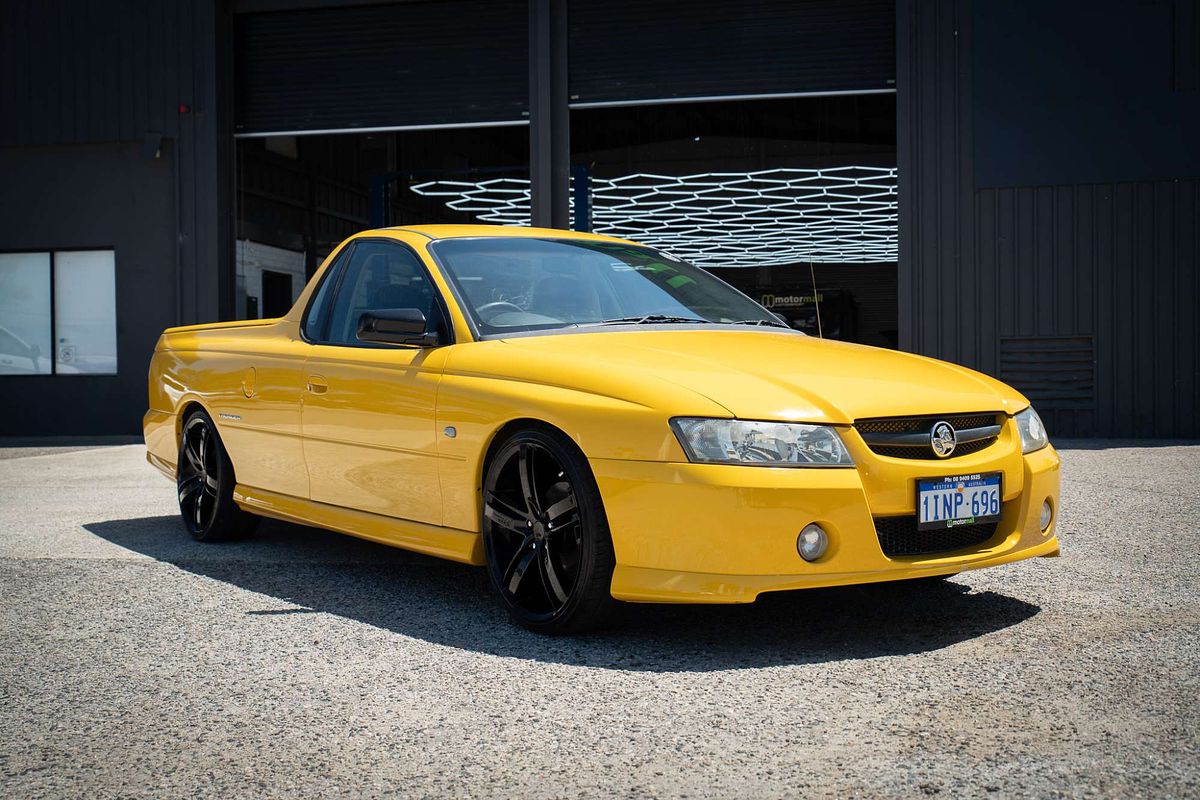 2006 Holden Ute Thunder S VZ Rear Wheel Drive