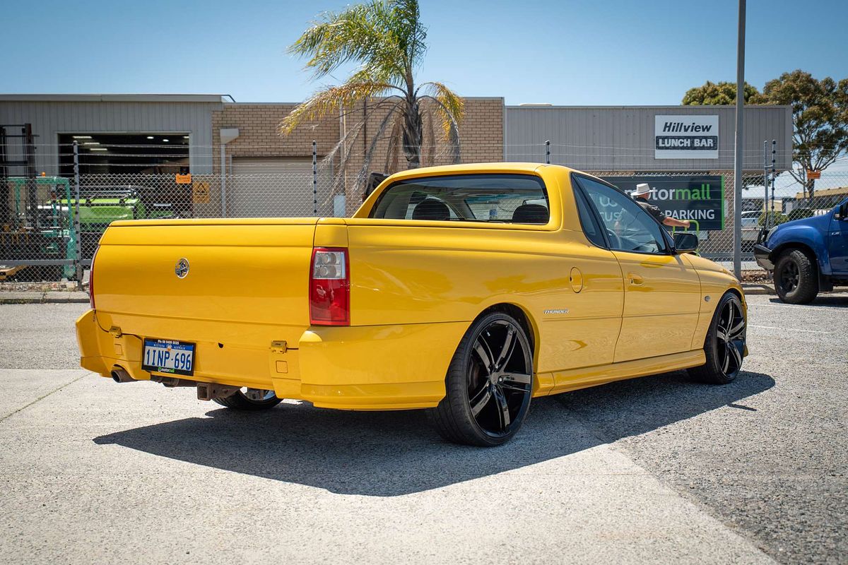 2006 Holden Ute Thunder S VZ Rear Wheel Drive