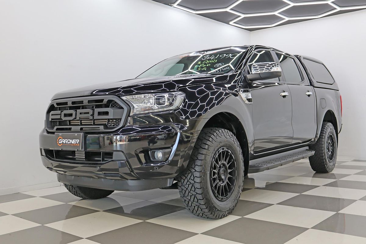 2021 Ford Ranger XLT Hi-Rider PX MkIII Rear Wheel Drive 3.2L