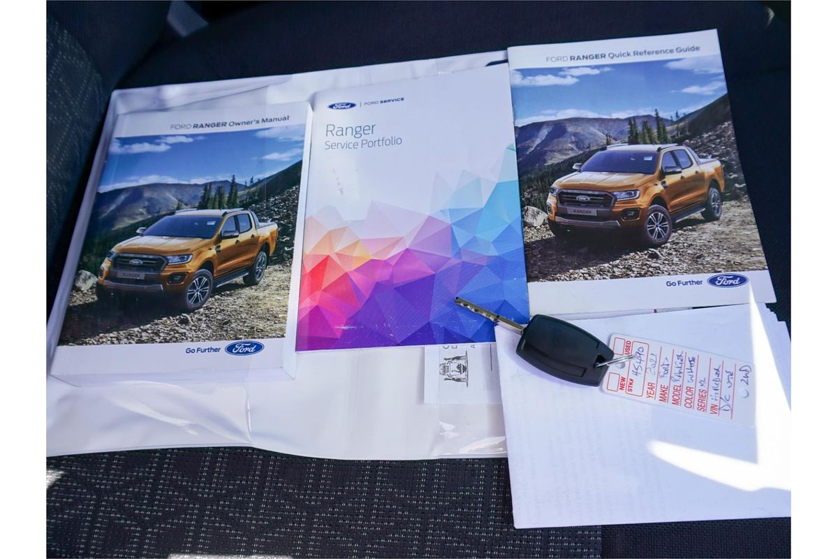 2021 Ford Ranger XL Hi-Rider PX MkIII Rear Wheel Drive 2.2L