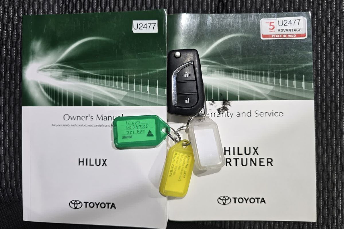 2021 Toyota Hilux Workmate TGN121R Rear Wheel Drive