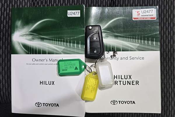 2021 Toyota Hilux Workmate TGN121R Rear Wheel Drive