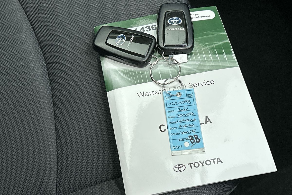 2021 Toyota Corolla Ascent Sport Hybrid ZWE211R