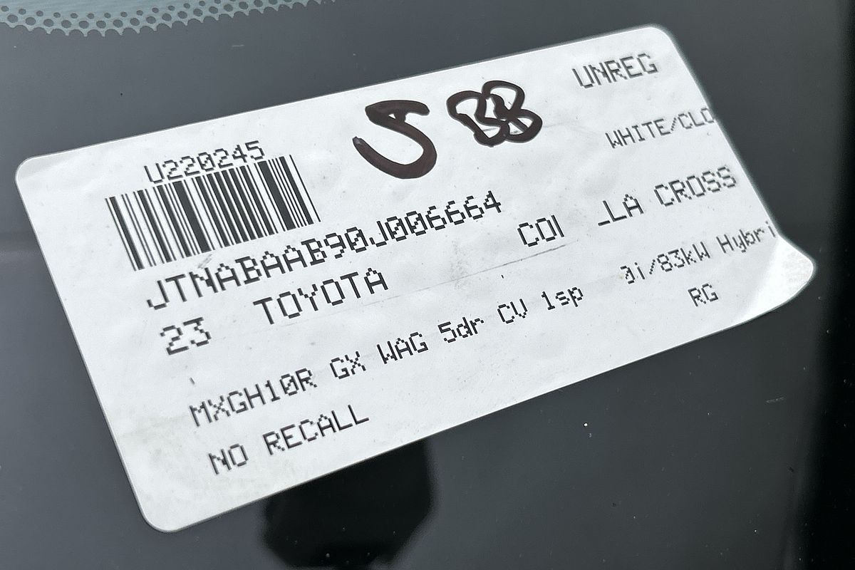 2023 Toyota Corolla Cross GX MXGH10R