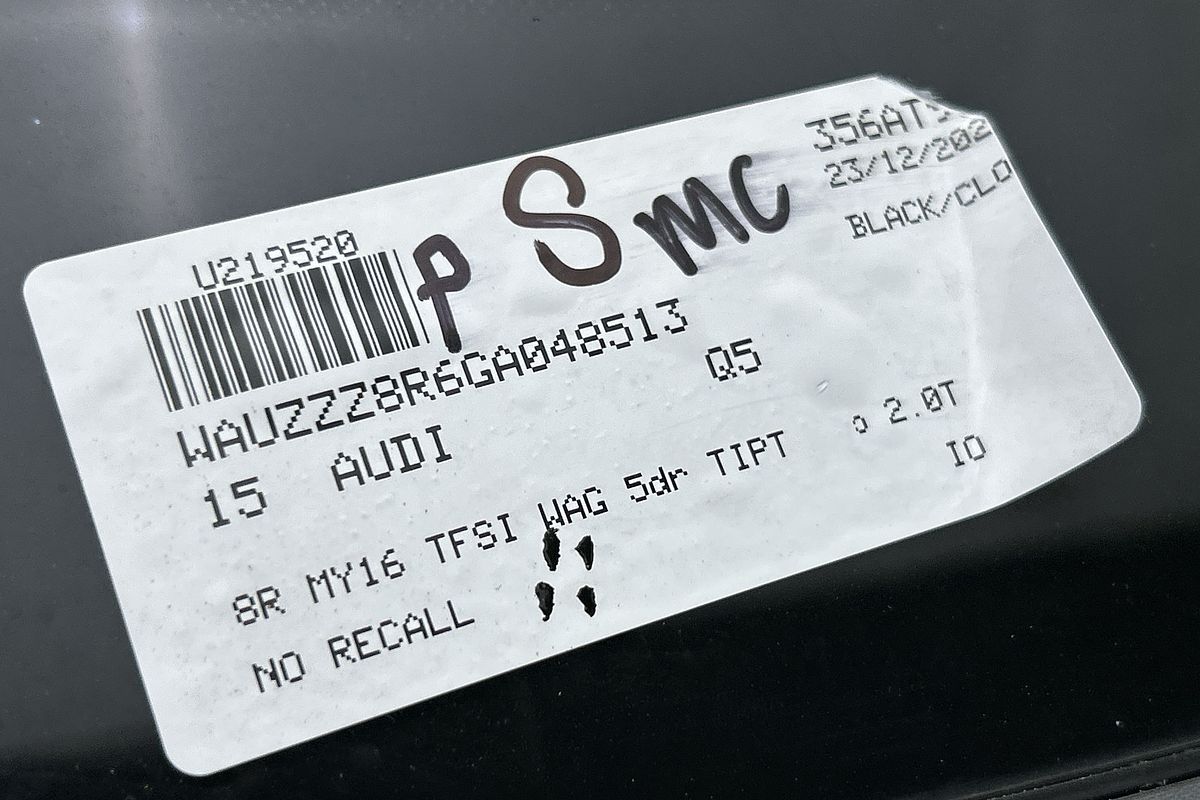 2015 Audi Q5 TFSI 8R