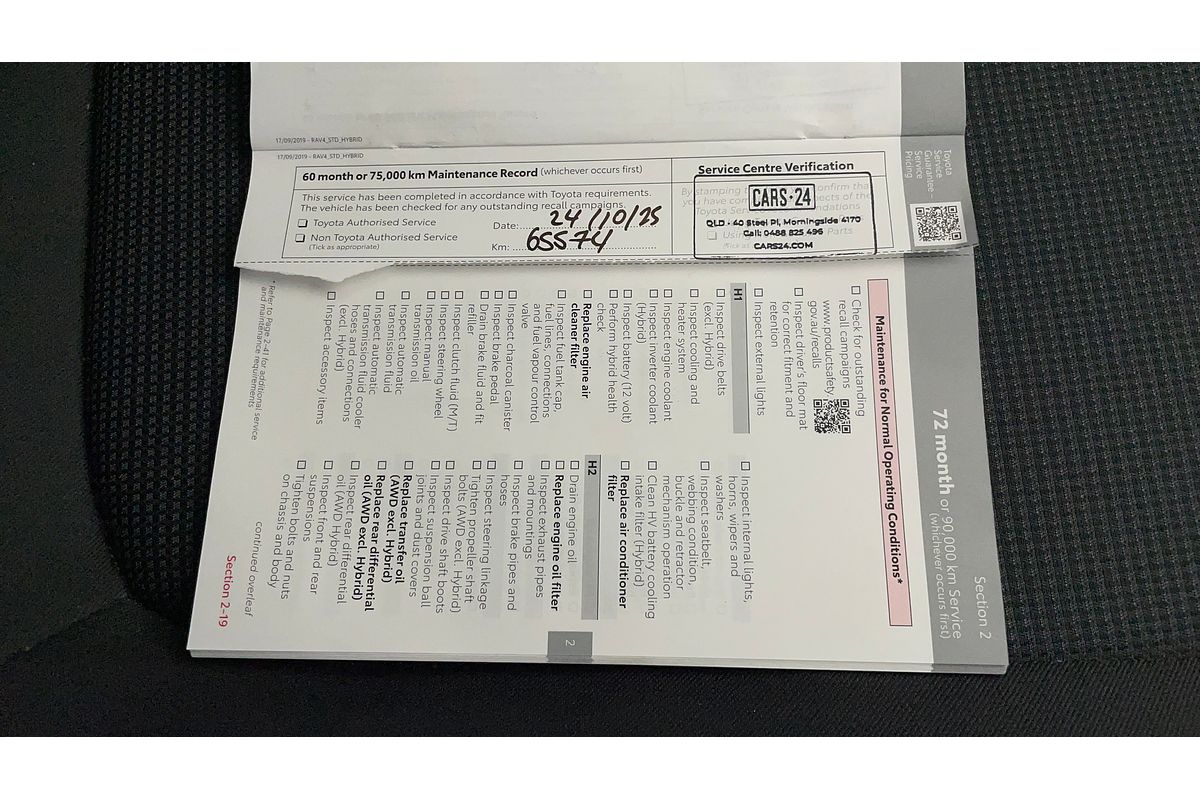 2019 Toyota RAV4 GX AXAH52R