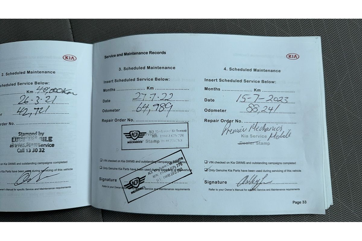 2019 Kia Carnival S YP