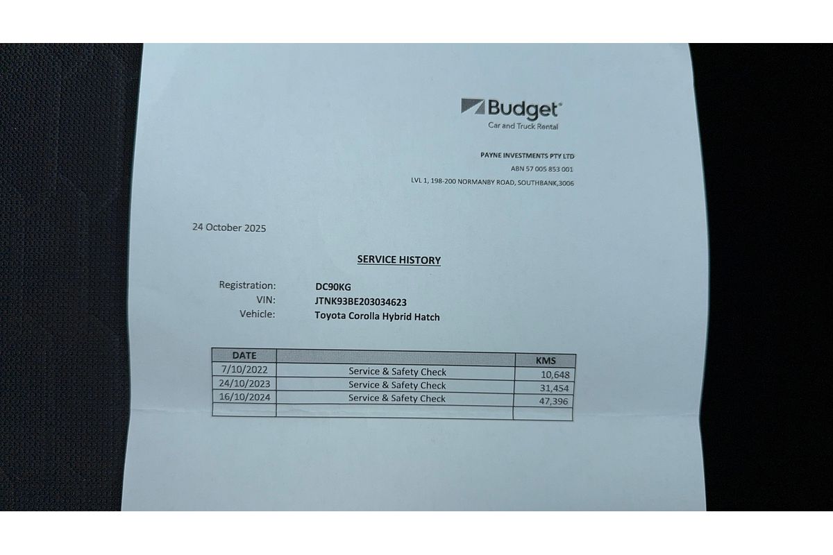 2021 Toyota Corolla Ascent Sport Hybrid ZWE211R