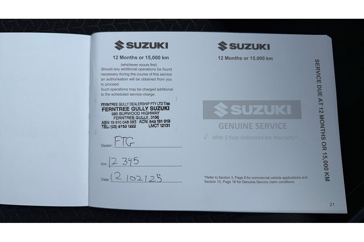 2022 Suzuki Swift GL AZ Series II