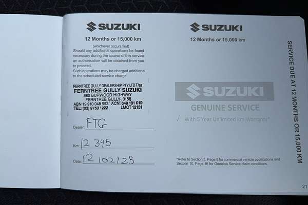 2022 Suzuki Swift GL AZ Series II