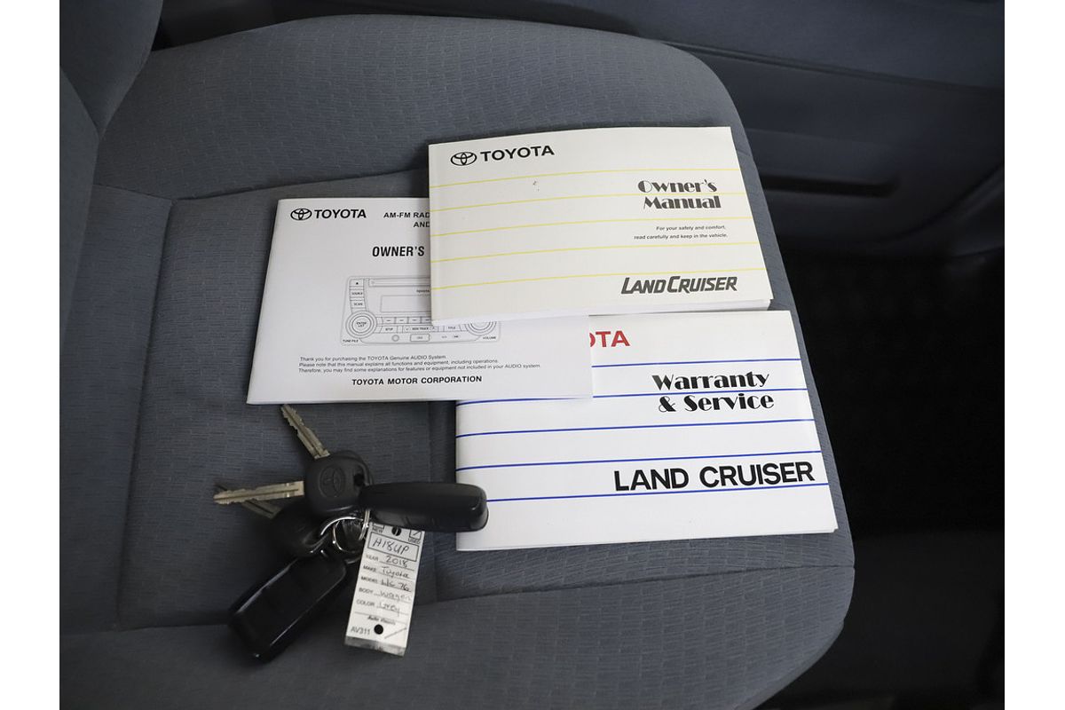 2018 Toyota Landcruiser GXL VDJ76R