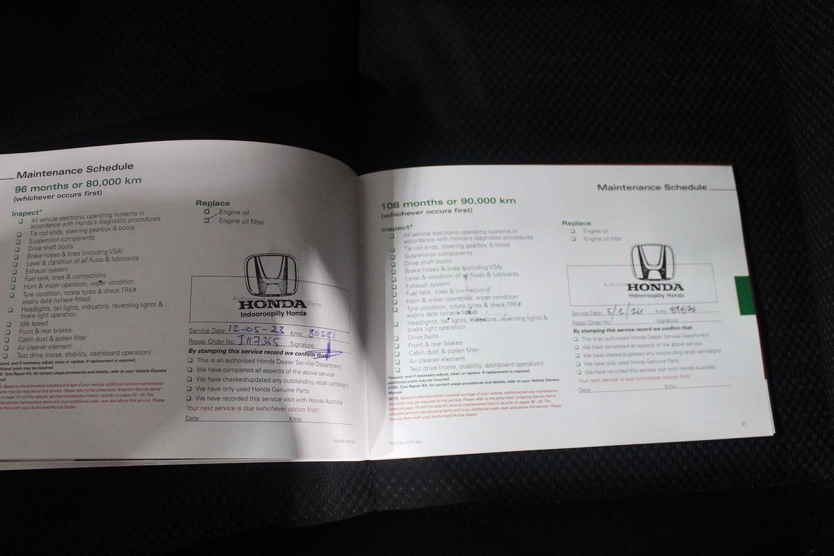 2015 HONDA HR-V VTi-L (ADAS) CONTINUOUS VARIABLE 4D WAGON 4CYL