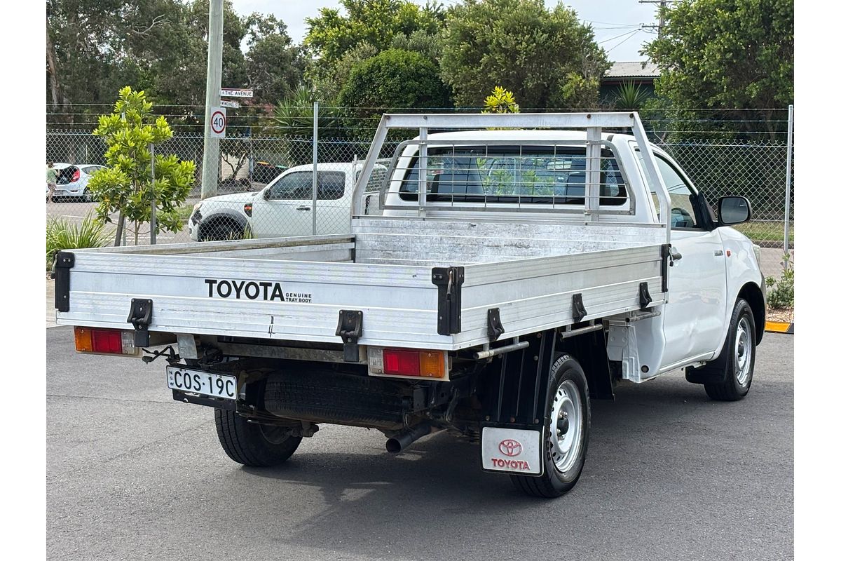 2013 Toyota Hilux Workmate TGN16R Rear Wheel Drive